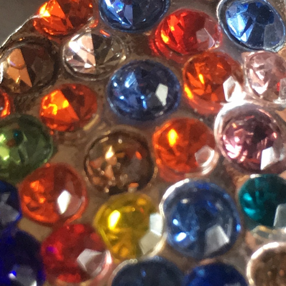Multi-Color Crystal Cat Necklace - Picture 10 of 15
